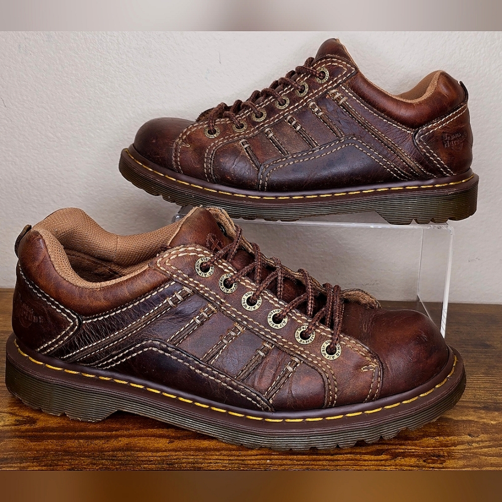 Vintage Dr.Martens Men's Keith Leather Chunky Oxford Shoes Men's Size 10